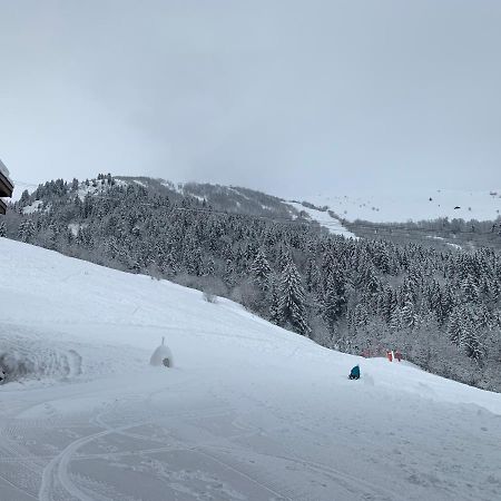 Valmorel Studio Skis Aux Pieds Exteriör bild
