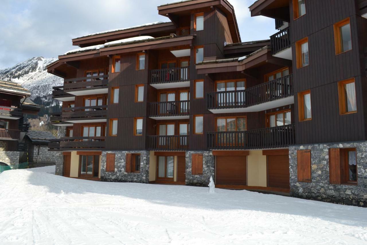 Valmorel Studio Skis Aux Pieds Exteriör bild
