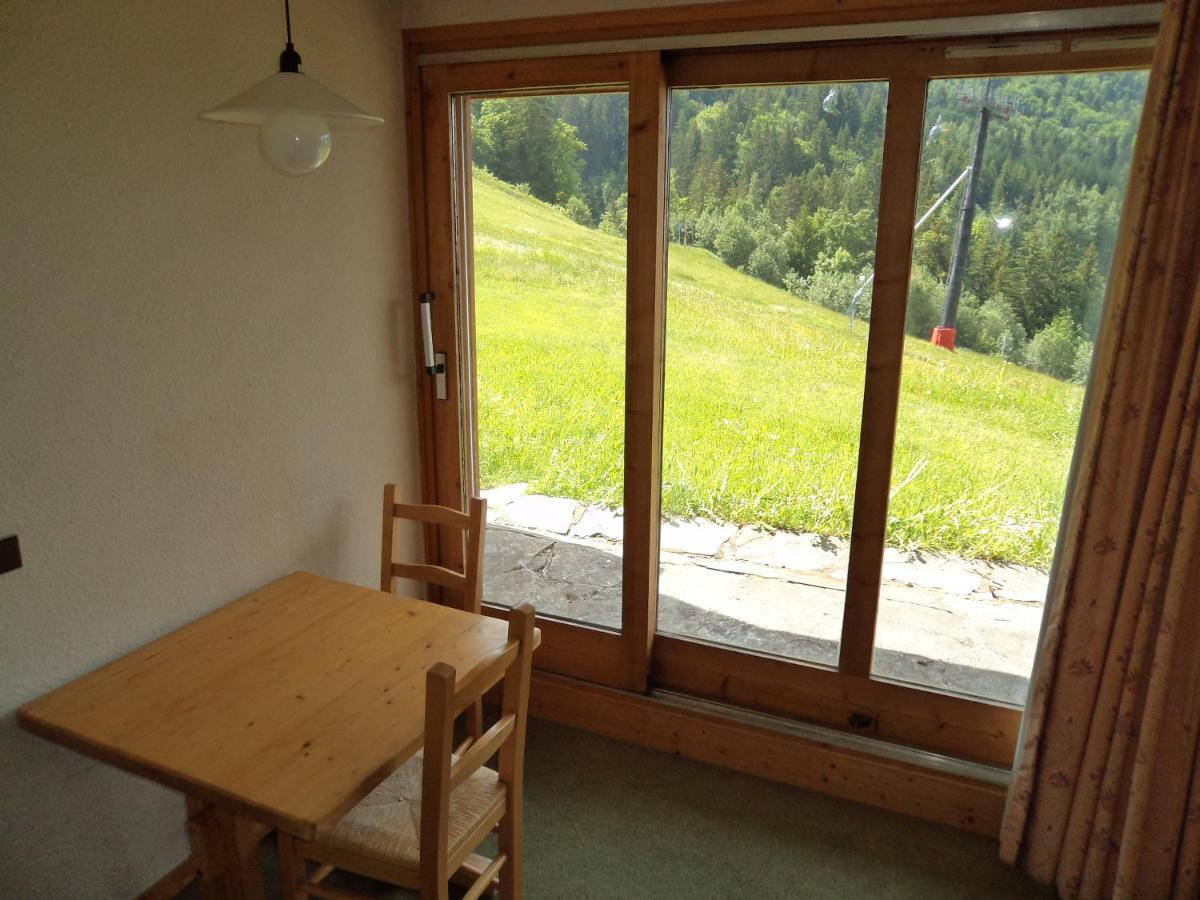 Valmorel Studio Skis Aux Pieds Exteriör bild